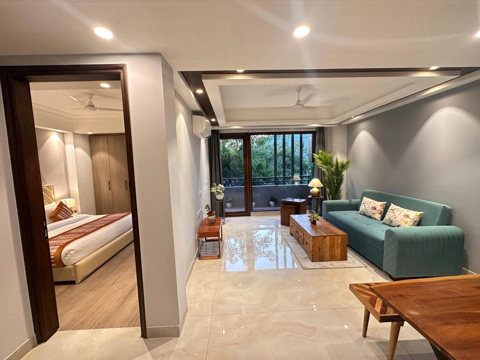 Hotel South Ex Residency - South Ex Near Aiims Delhi - Couple Friendly New Delhi Eksteriør billede