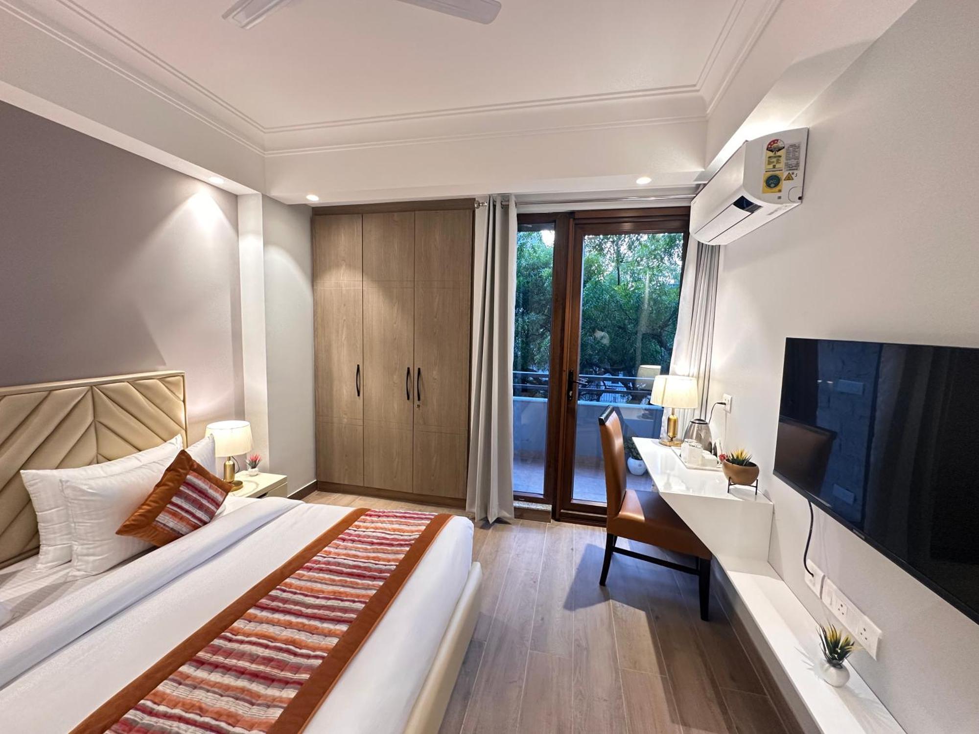 Hotel South Ex Residency - South Ex Near Aiims Delhi - Couple Friendly New Delhi Eksteriør billede