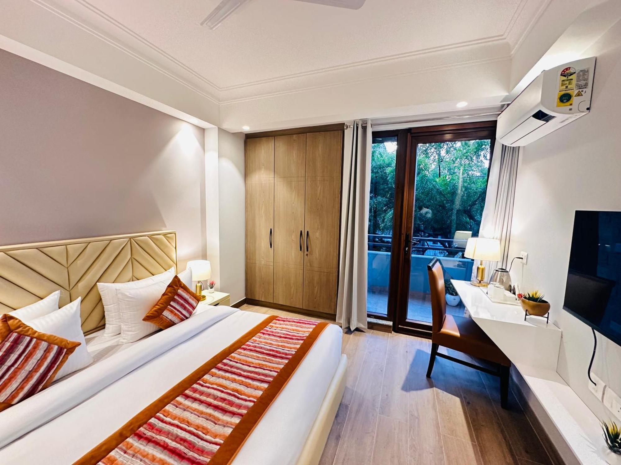 Hotel South Ex Residency - South Ex Near Aiims Delhi - Couple Friendly New Delhi Eksteriør billede