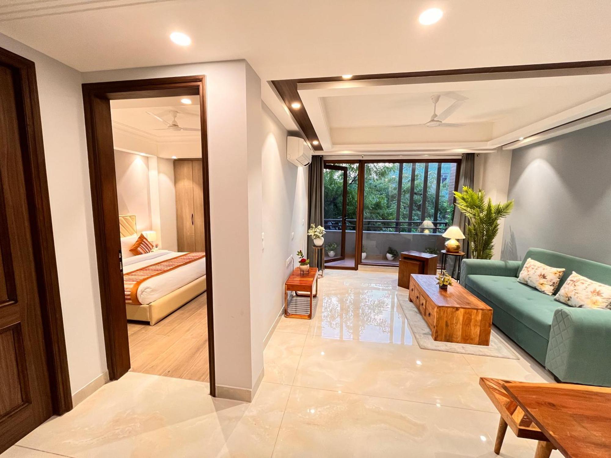 Hotel South Ex Residency - South Ex Near Aiims Delhi - Couple Friendly New Delhi Eksteriør billede