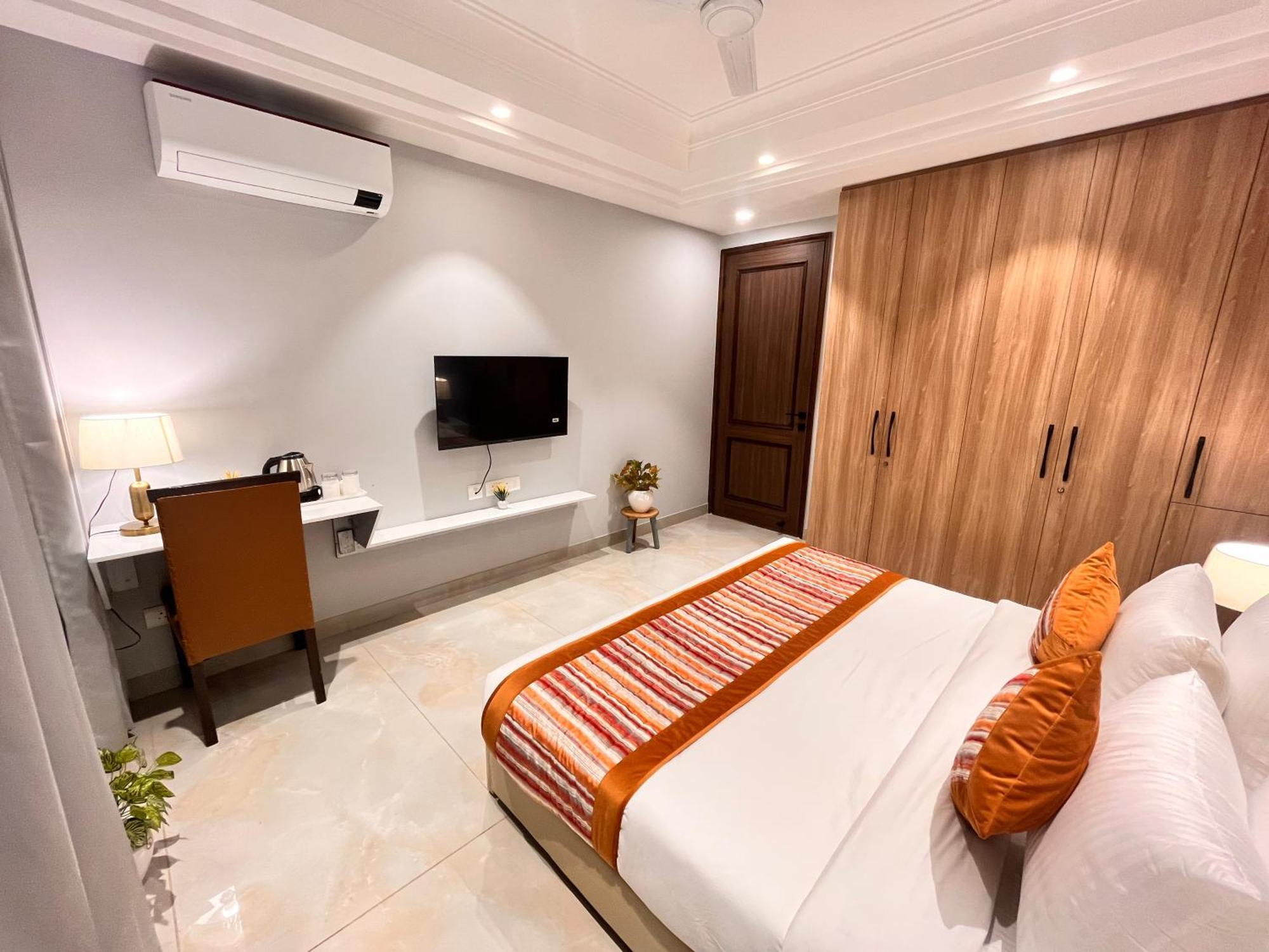 Hotel South Ex Residency - South Ex Near Aiims Delhi - Couple Friendly New Delhi Eksteriør billede